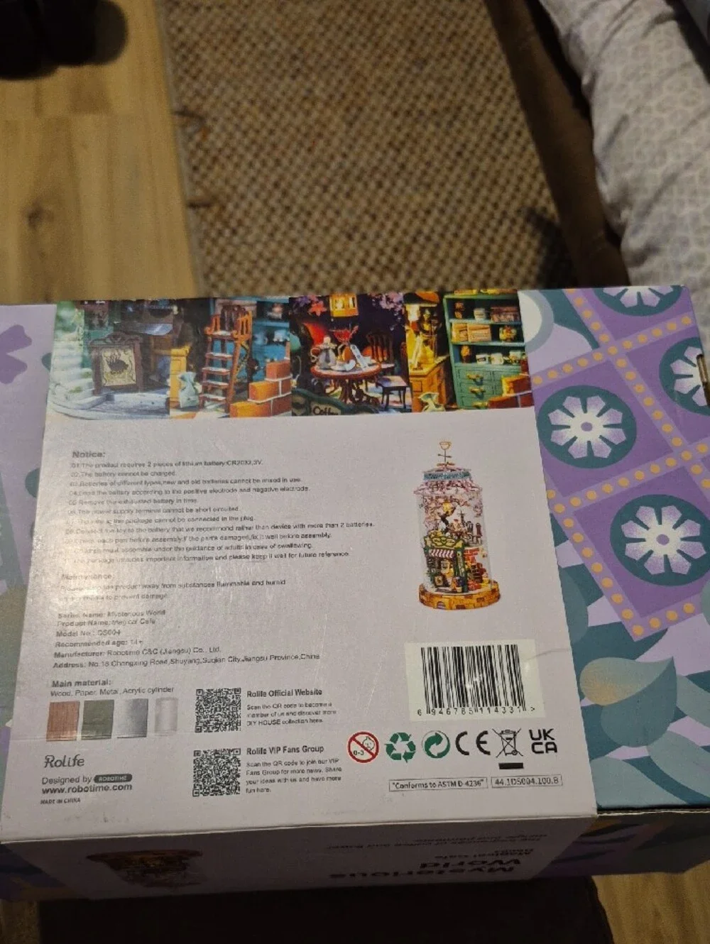 Rolife Mysterious World ~ Magical Cafe DIY Kit (DS004) – BNIB! RARE Edition